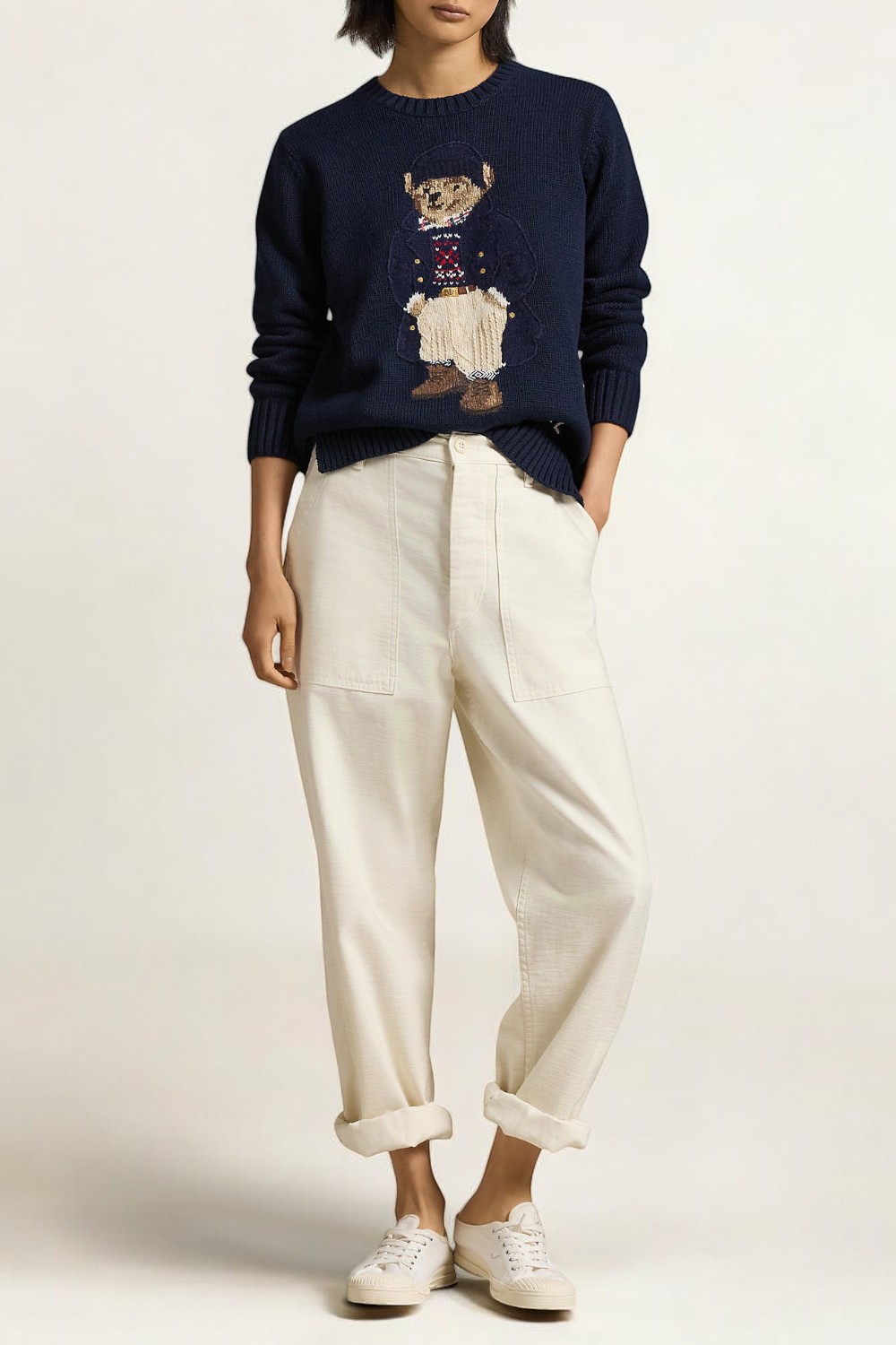 תמונת כל הלוק של סריג דובי